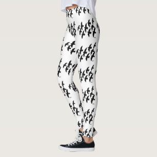 Legging Pombos de Voo Voadores