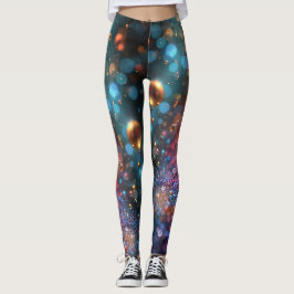 Legging Pontas coloridas de proteção contra bolhas