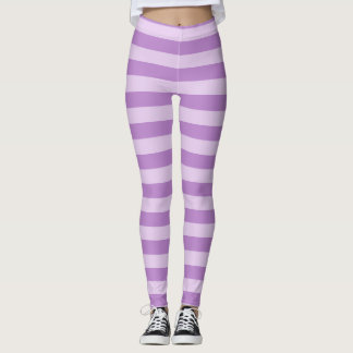 Legging pontas púrpuras para padrões