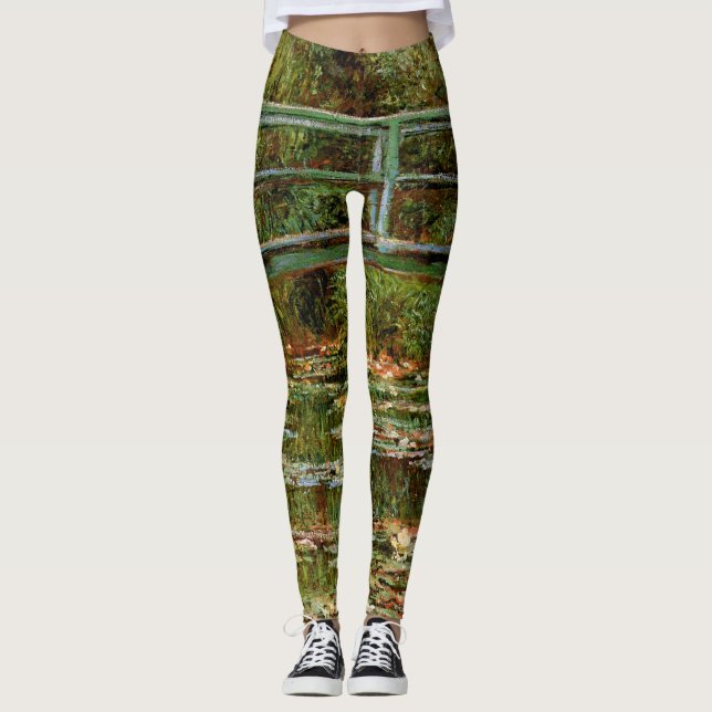 Legging Ponte Japonesa Monet Giverney (Frente)