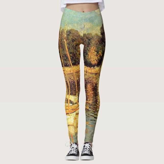 Legging Ponte no Argenteuil Claude Monet (Frente)