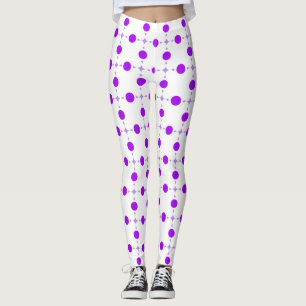 Legging Pontinhos Roxos,