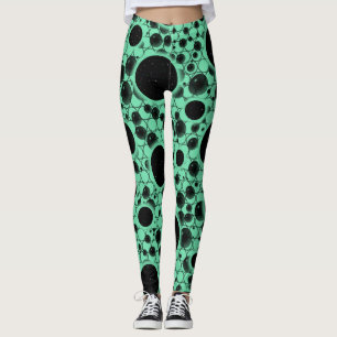 Legging Pontos de bolhas de espaço - Casa