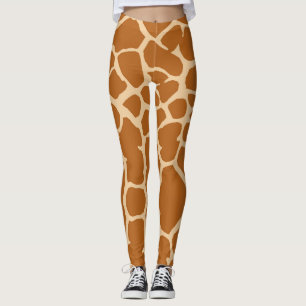 Legging Pontos do girafa do divertimento