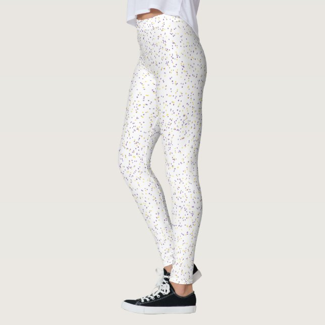 Legging Pontos Específicos da Limonada de lavanda (Esquerda)