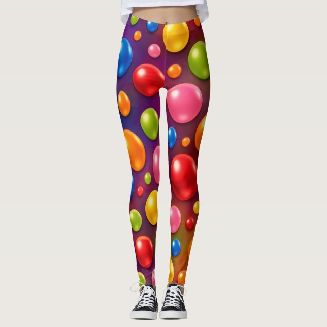 Legging pontos groovy  (Frente)