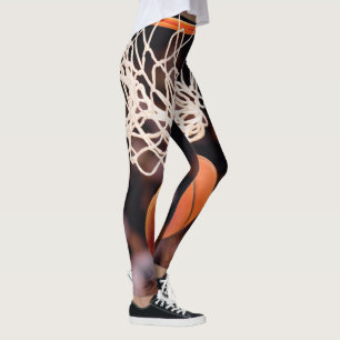 Legging Pontuação de Basquete
