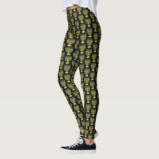 Legging Pop Art Menorah (Esquerda)