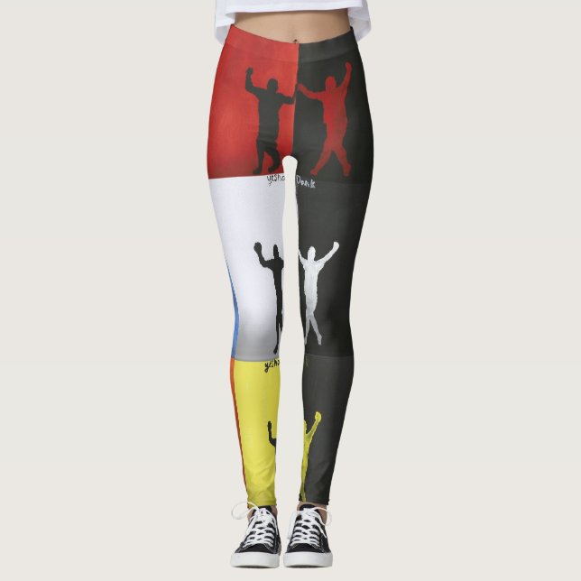 Legging Pop art nº1 de Yeshaya Dank -  (Frente)