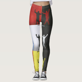 Legging Pop art no.1 by Yeshaya Dank -