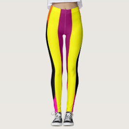 Legging Pop-Arte em tiras