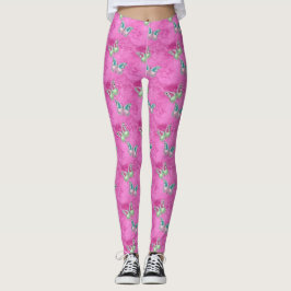 Legging Pop de borboleta