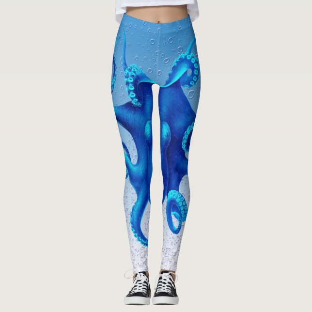 Legging Pop de polvo azul (Frente)