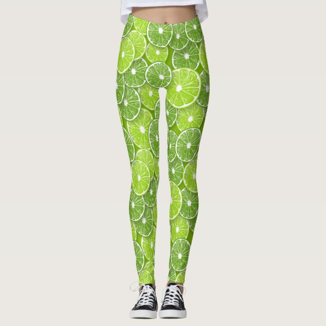 Legging Pop limão (Frente)