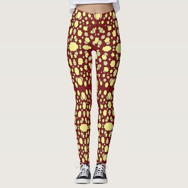 Legging Popcorn Print by KRO (Frente)