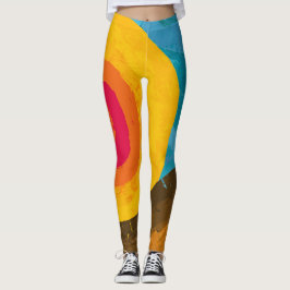 Legging Pôr do sol vibrante em Cabo Verde