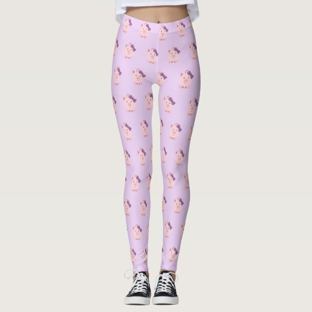 Legging Porco de Garota Bonita (Frente)