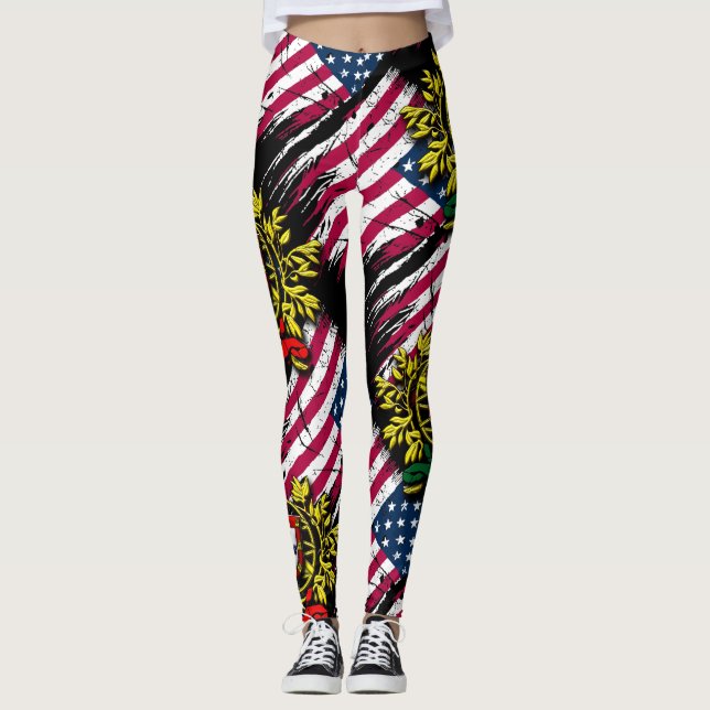 Legging Português americano (Frente)