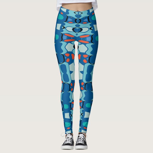 Legging Prados Oceânicos (Frente)