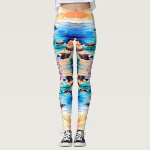 Legging "Praia Secluída"