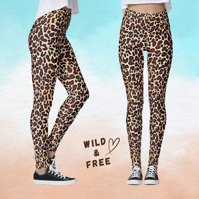 Legging Prato Castanho-Leopardo - (Criador carregado)