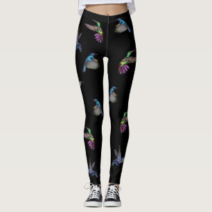Legging Prazer do pássaro do zumbido - o personalize -