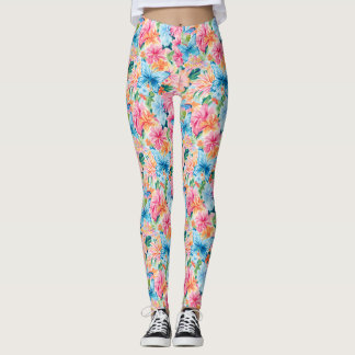 Legging Preppy Palm Beach Butterflies