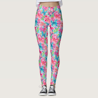 Legging Preppy Palm Beach Butterflies