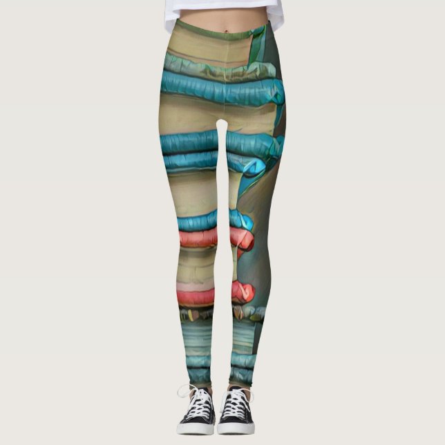 Legging Presente de amante de livros (Frente)
