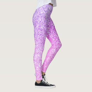 Legging Presente de brilho rosa moderno