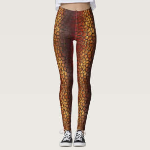 Legging Presente de Casal de Flor Motivo Exótico Treino