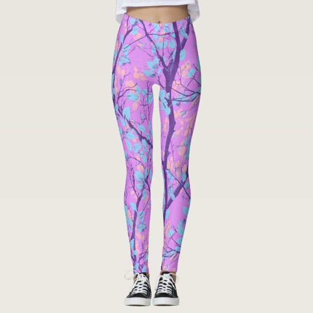 Legging Presente de Roupas de Camuflagem para Adolescentes (Frente)