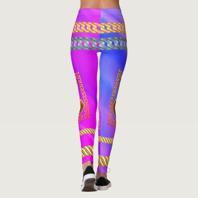 Legging Presente personalizado para aniversário, noiva, ca (Verso)