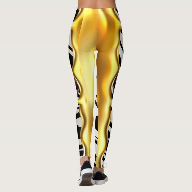 Legging Presente personalizado para aniversário, noiva, ca (Verso)