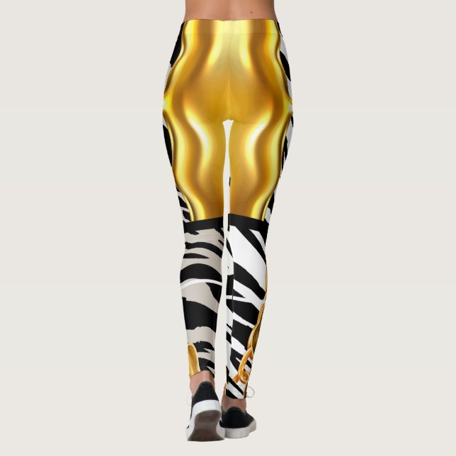 Legging Presente personalizado para aniversário, noiva, ca (Verso)