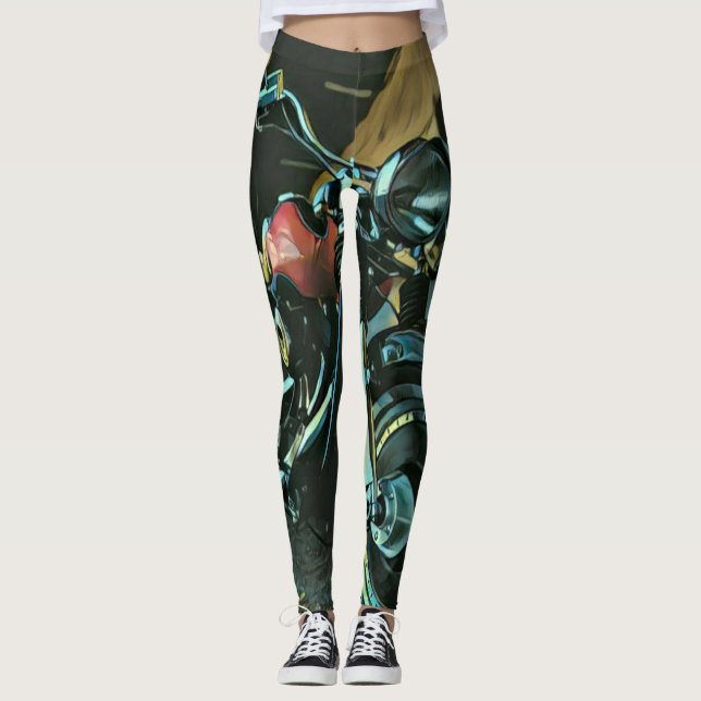 Legging Presentes de Biker (Frente)