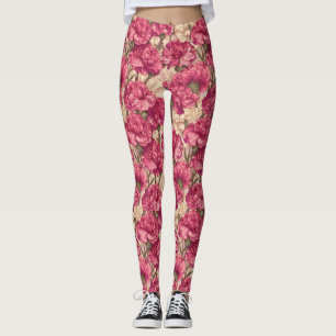 Legging Presentes de Casamento Pétala de Cravo Cardio Rosa