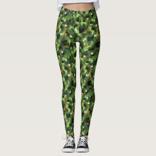 Legging Presentes de Chá de Noiva com Estampa Camuflada Ro