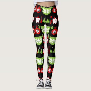 Legging Presentes Dentais do Xmas