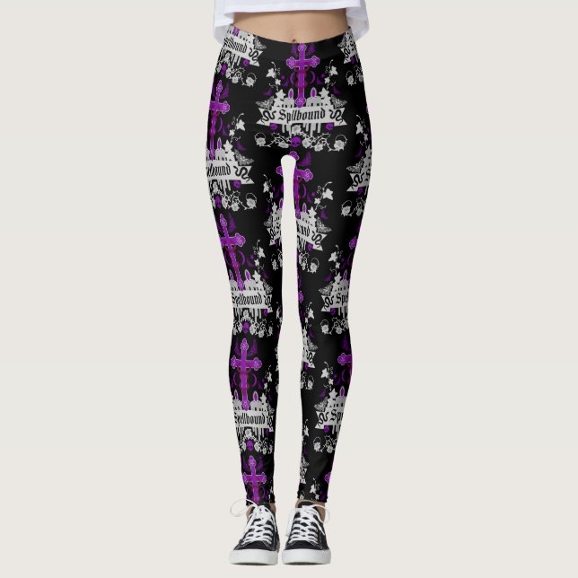 Legging Presentes Góticos Para Ele E Para Ela (Frente)