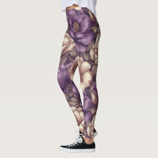 Legging Presentes Temáticos de Gardênias Flor Cardio Gardê