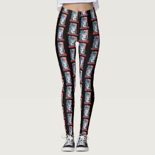 Legging Presidente Donald Trump Murica patriótico