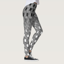 Legging preta e branco, e placas cinza sobre?