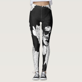 Legging Preto, cinza e grafite