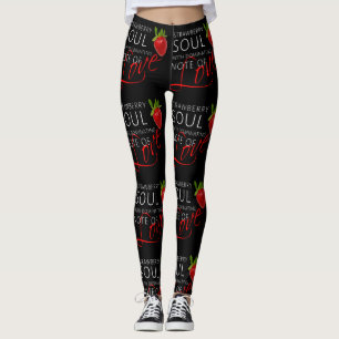 Legging Preto de Alma de Morango