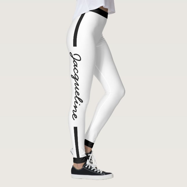 Legging Preto e Branco (Direita)