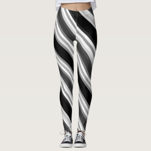 Legging Preto e Branco