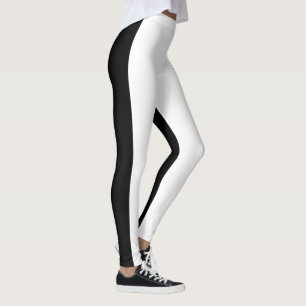 Legging Preto e branco