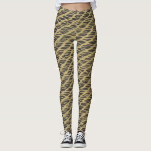 Legging Preto e ouro