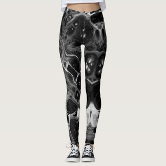 Legging Preto Funky & branco